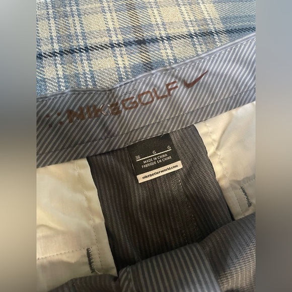 Nike Golf Pinstripe shorts - Picture 2 of 7
